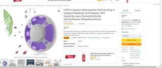 Lámpara Antimosquitos Eléctrica LOFFU por 13.90€