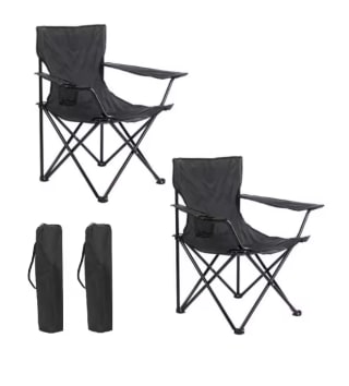 Set 2 Sillas plegables portátiles a tan solo 19,68€