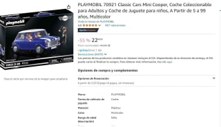 Playset Playmobil Mini Cooper 70921 (41 pcs) por 22,49€