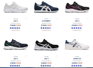 3x2 en el Super Jueves en Asics