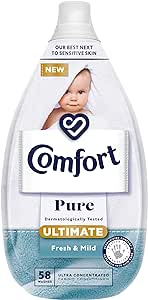 Comfort Pure Ultimate Fresh & Mild Fabric Conditioner: £2.5