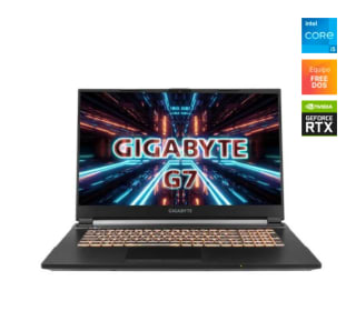 Gigabyte G7 GD-51ES123SD Intel Core i5-11400H/16GB/512GB SSD/RTX 3050/17.3" por 839€