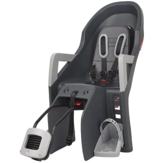 Porte bébé Guppy maxi POLISPORT gris fixation sur cadre - Inclinable à 18€