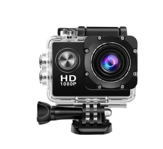Cámara de Acción Ultra HD 4K/30fps Wifi 2,0" 170D Casco Impermeable por 5,12€