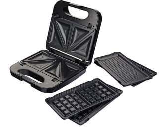 Sandwichera con placas intercambiables Grunkel por solo 15,98€