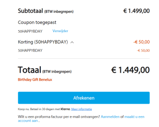 €50 korting in de Asus Store met de kortingscode