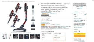 Aspiradora escoba Rowenta XPert 6.60 Flex RH6471 sin cable por 139,99€