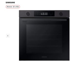 Horno Samsung Dual Cook 76l con WiFi NV7B4430ZAB/U1 por solo 299€