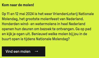 Nationale Molendag - 11 en 12 mei