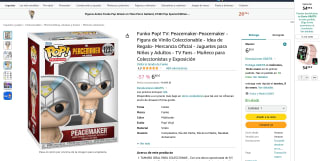 Funko Pop! TV: Peacemaker por 6,95€