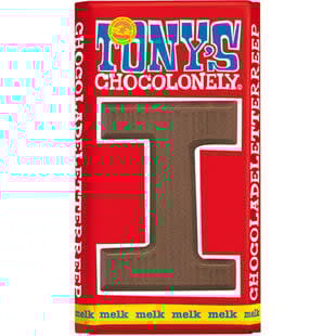 Diverse Tony Chocolonely repen/letters vanaf €3 bij Foodello
