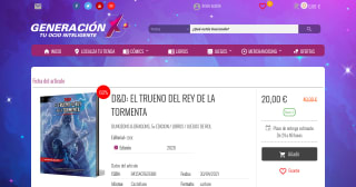 D&D: El Trueno Del Rey De La Tormenta por 20€