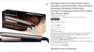 Marca Remington Plancha de pelo Keratin Protect por 27€
