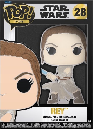 Star Wars POP! Pin Ansteck-Pin Rey 10 cm voor €7,98 bij Bol
