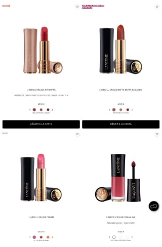 Regalo Barra de Labios con compra.