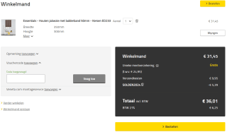 10% korting op je bestelling bij Veneta