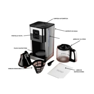 Cafetera Express Programable de 1.8L por solo 14,99€
