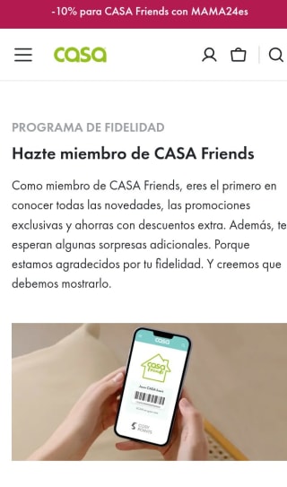 10% de descuento en casa Friends
