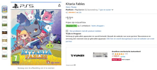 Kitaria Fables (PS5) voor €11 bij Amazon