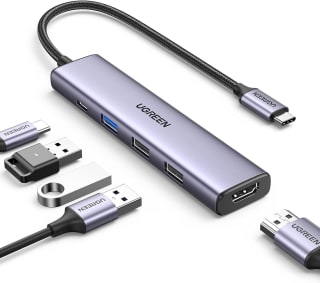 Ugreen Usb C Hub Type C Tot 4K Hdmi PD100W €14,30 bij Amazon
