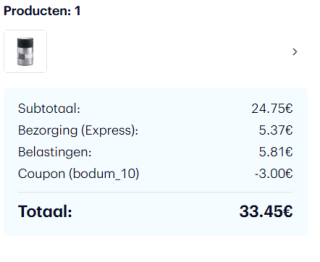 Bodum Bistro Peper- & Zoutmolen - Zwart voor €33,45 dmv code bij Bodum