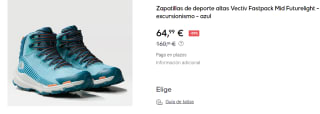 Botas The North Face Vectiv Fastpack por 64.99€