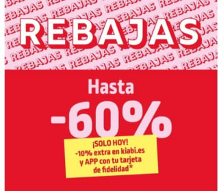 -60% y -10% Extra de Descuento en Kiabi.