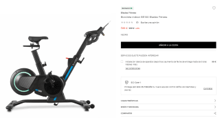 Bicicleta indoor BR100 Bladez Fitness por 599€