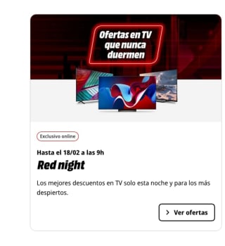 Red Night en MediaMarkt a partir de las 21 horas esta noche