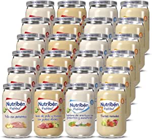 Pack 24 Nutribén Potitos en Sabores Variados por 18,69€
