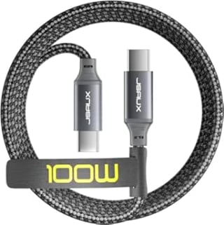 JSAUX USB C naar USB C Kabel 100W 3M voor €5,59 dmv code bij Amazon