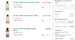 3 halen = 1 betalen bij Holland & Barrett