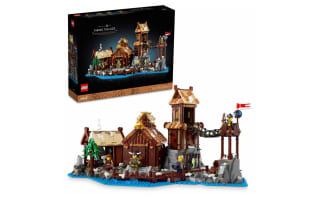LEGO Ideas 21343 Vikingdorp met gratis LEGO Creator Fantasie boswezens voor €109,99 bij Toychamp