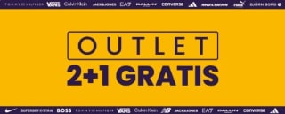 2+1 gratis in de outlet van Plutosport