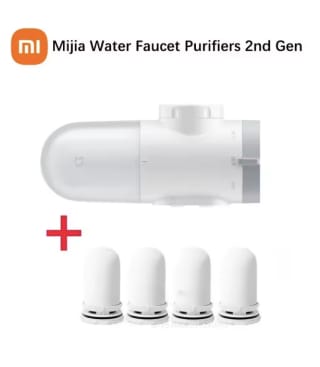 Mijia Purificador de Agua para Grifo 2ª Gen + 4 Filtros (Xiaomi-Mijia-Youpin Store) por solo 27,19€