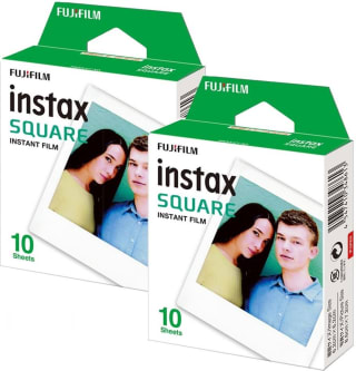 Fujifilm Instax Square Film - Wit kader - 2 x 10 stuks voor €12,50 bij Amazon