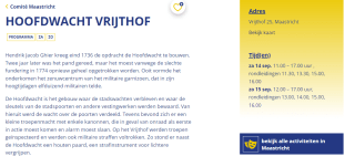 Open Monumentendag 2024 op 14 en 15 september