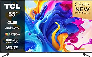 TCL 55C641K 55-inch QLED Television - £345