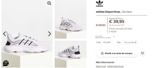 Zapatillas Adidas W Haiwee por solo 24.36€