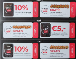 Diverse Mr. Sushi kortings coupon