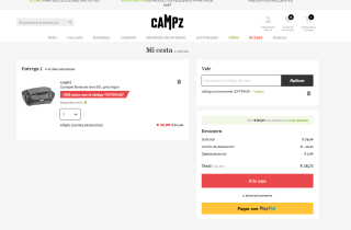 Bolsa CAMPZ Cyclepet de lona 50l por solo 28,73€