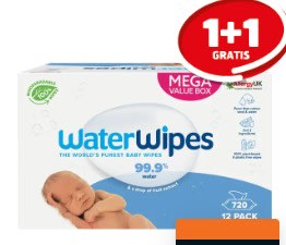 Alle Waterwipes Babydoekjes 1+1 Gratis bij Trekpleister