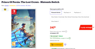 Prince Of Persia: The Lost Crown voor €24,99 bij Bol.com