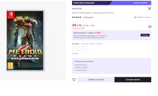 Juego para Nintendo Switch Metroid Prime Remastered por 23.11€