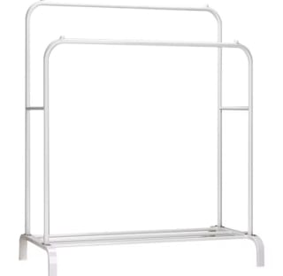 Super Precio T-LoVendo Perchero Burro Doble Rail Moderno Rígido por 7,77€.