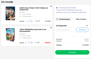 Gratis LEGO DREAMZzz boek Duik in de droomwereld bij aankoop LEGO bij Smyths Toys
