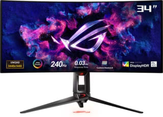 ASUS ROG Swift PG34WCDM - 4K Curved OLED 240Hz Gaming Monitor - 34 Inch voor €750,99 bij bol