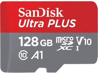 Tarjeta Micro SDXC SanDisk Ultra PLUS, 128 GB, 150 MB/s por 9,99€