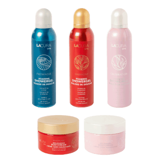 Foaming douchegel bij Aldi voor €2,49