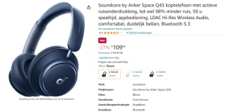 Anker Soundcore Space Q45 Blauw voor €109,99 bij Amazon NL